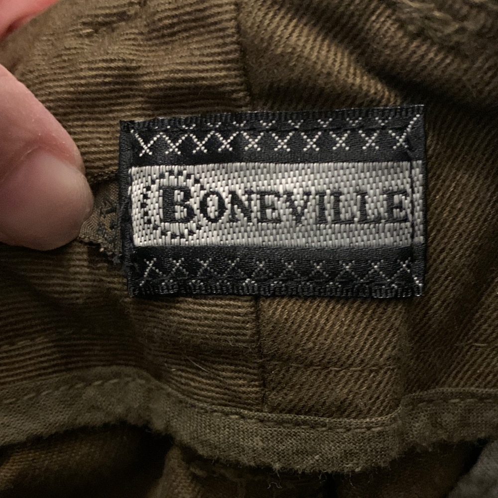 67. 💎Rare Vintage Boneville khaki trousers - Massimo Osti era (pre Stone Island)